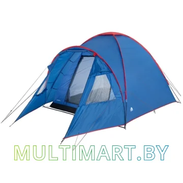 Кемпинговая палатка Trek Planet Bolzano 4 70143 (синий/красный)